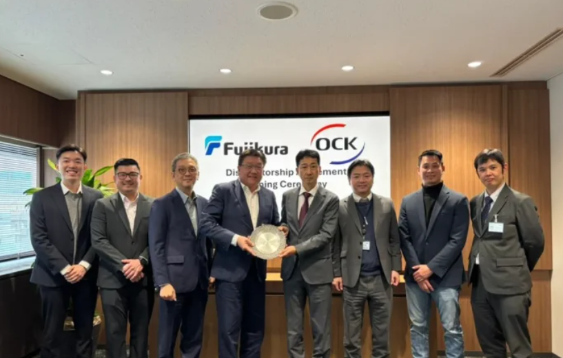 OCK Group secures Fujikura distributorship to strengthen fibre supply chain